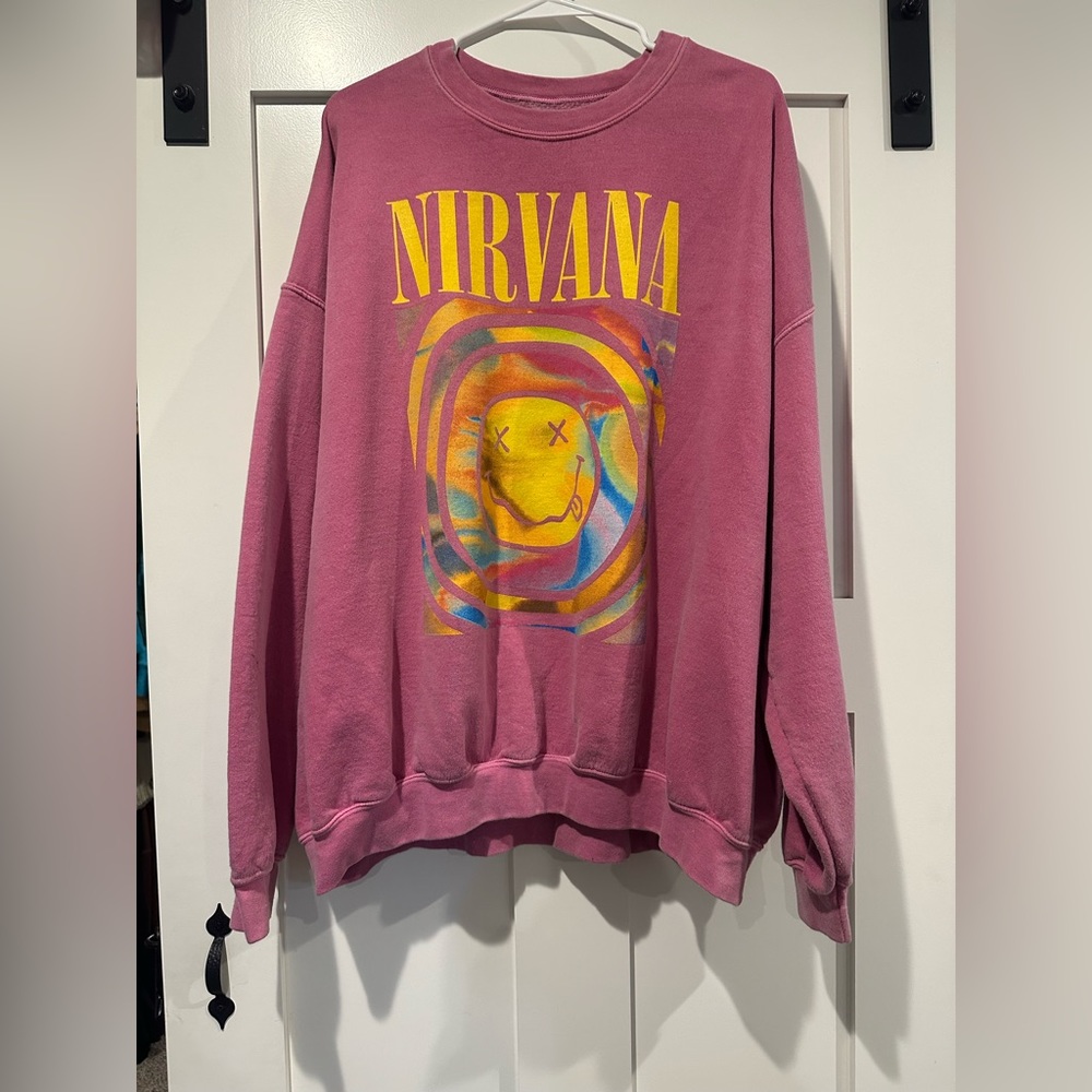 Urban outfitters nirvana crewneck